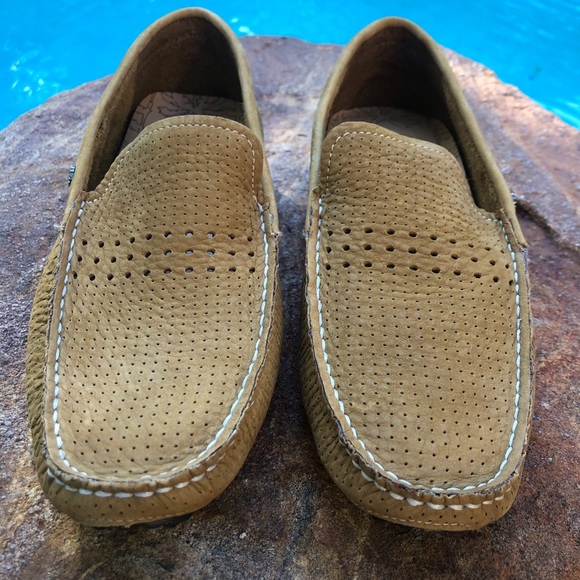 NWOT UGG “Henrick” Stripe Perf Loafer - Picture 1 of 8